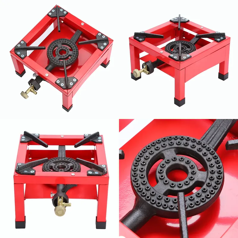 Commercial Kitchen Stove - for Kitchen Gas Wok Cast Iron
