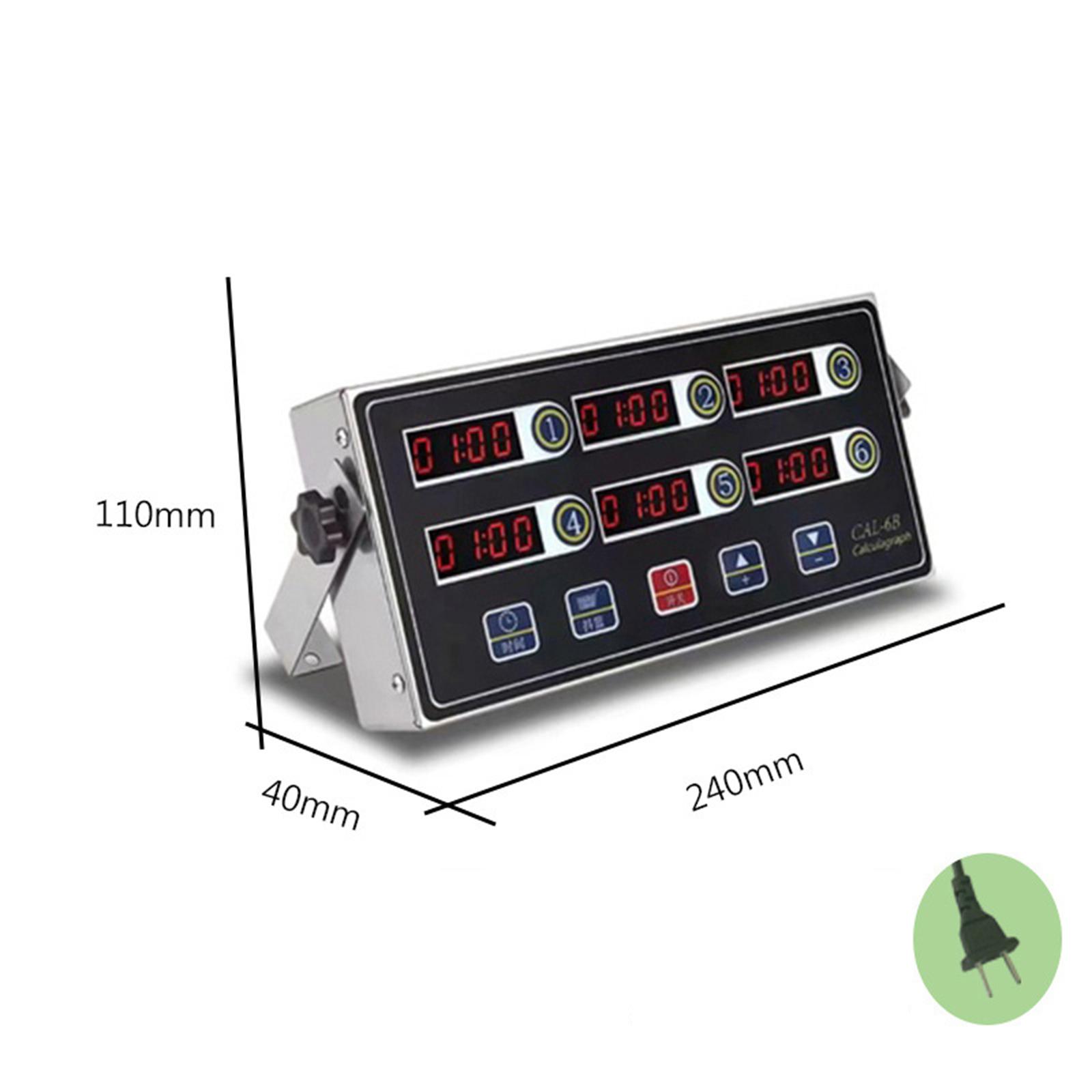 Multi Channel LED Kitchen Time - Commercial Kitchen Timer review and price