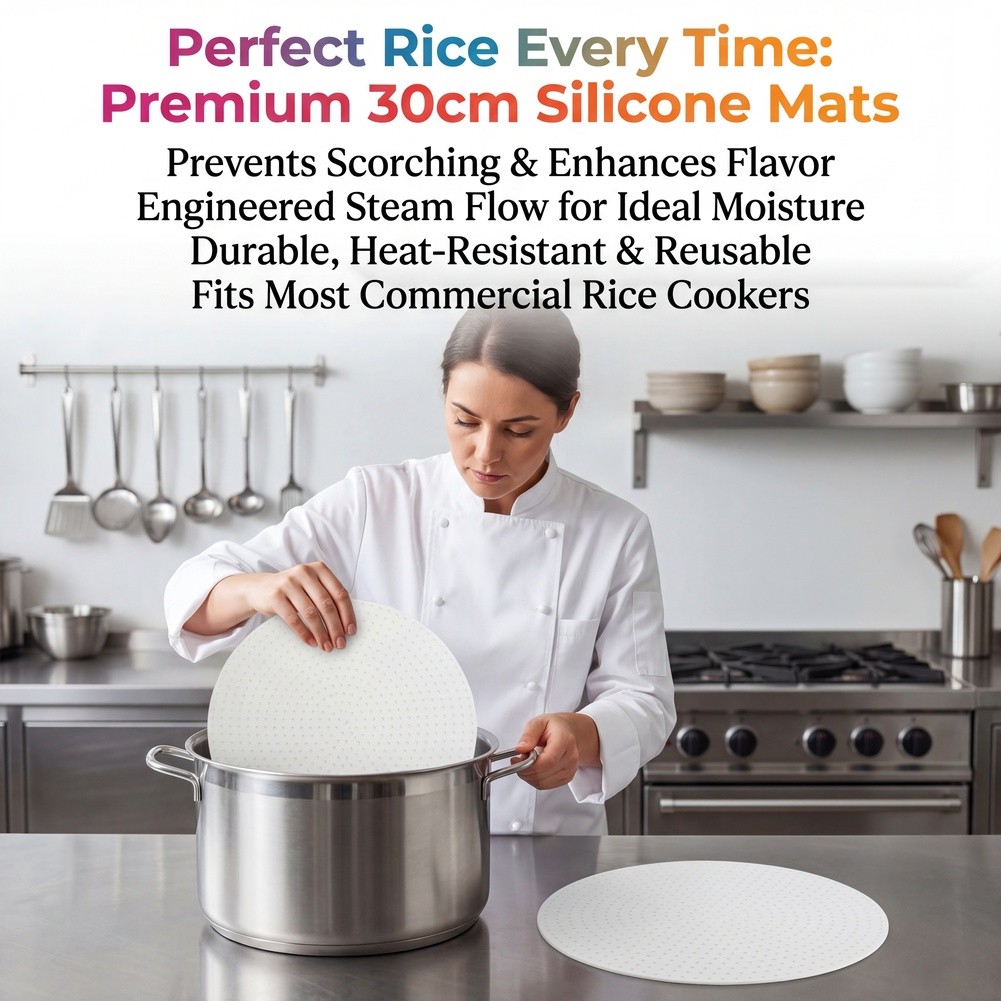 2pcs 30cm Silicone Anti Scorch - Commercial Rice Cooker review and price