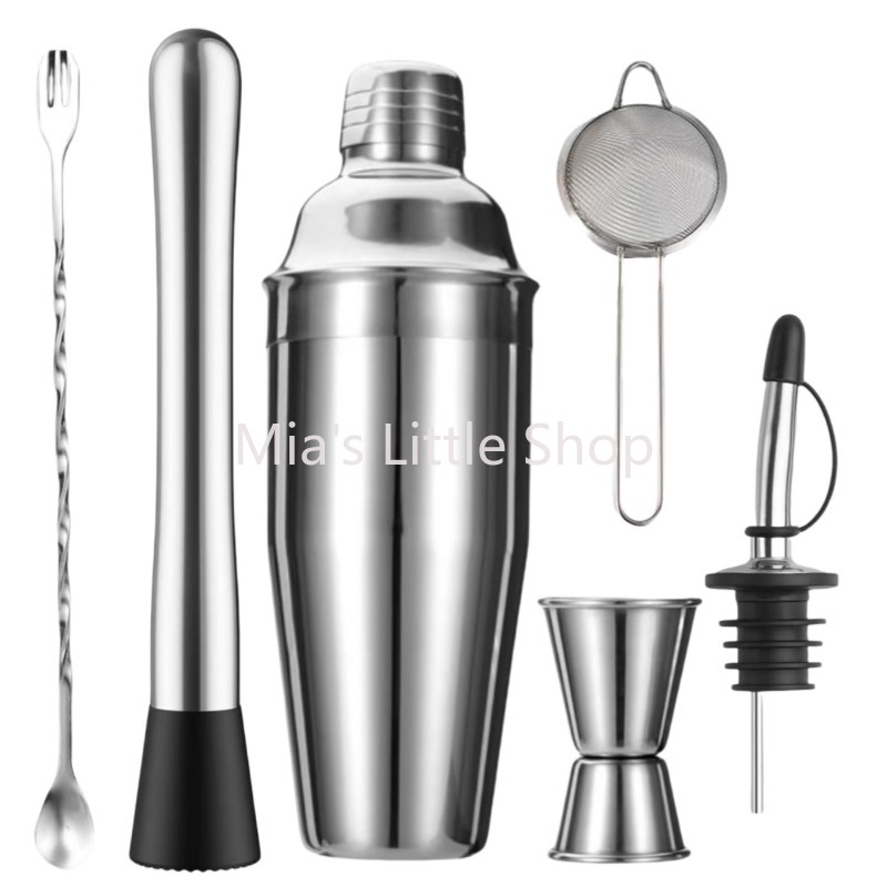Glass Cocktail Shaker Set, Han - Bar Blender Mixing review and price