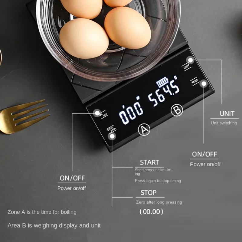 USB Charging Kitchen Coffee Sc - Commercial Kitchen Timer review and price
