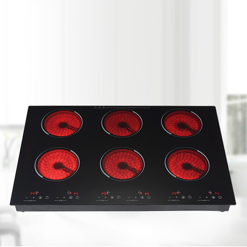 Commercial Six-Burner Electric - Commercial Kitchen Stove review and price
