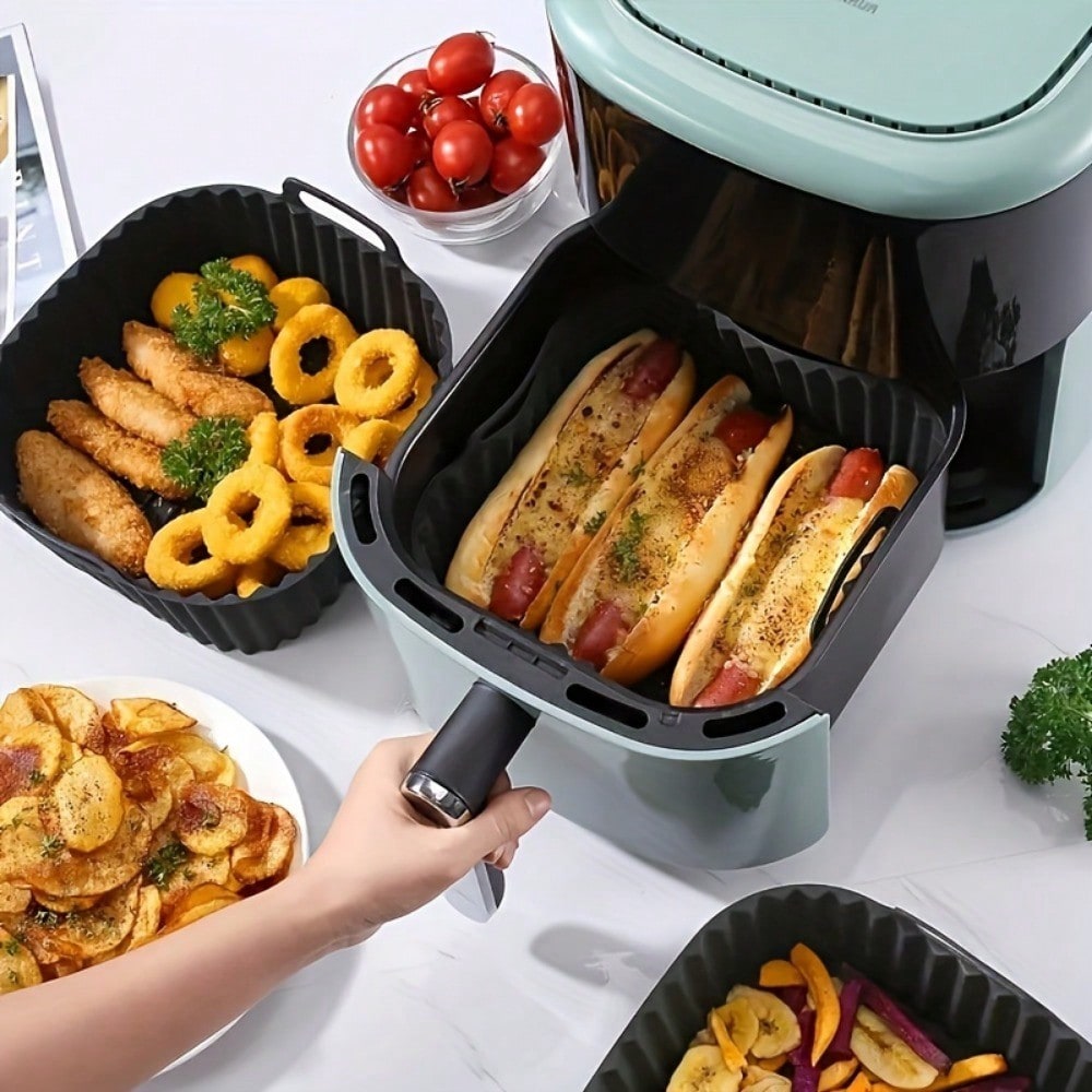 1pc Reusable Silicone Air Frye - Commercial Kitchen Items review and price