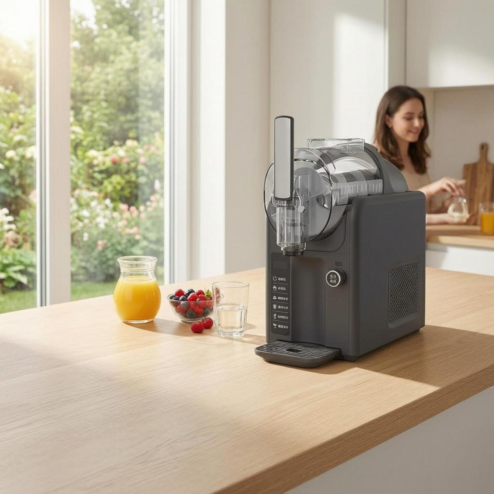 Compact Frozen Dessert Machine - Cold Drink Dispenser review and price