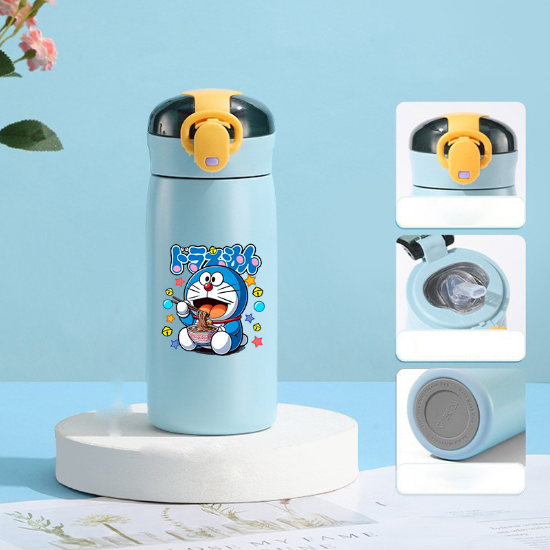 New 460ML Doraemon Thermos Cup - Commercial Kitchen Kettle review and price